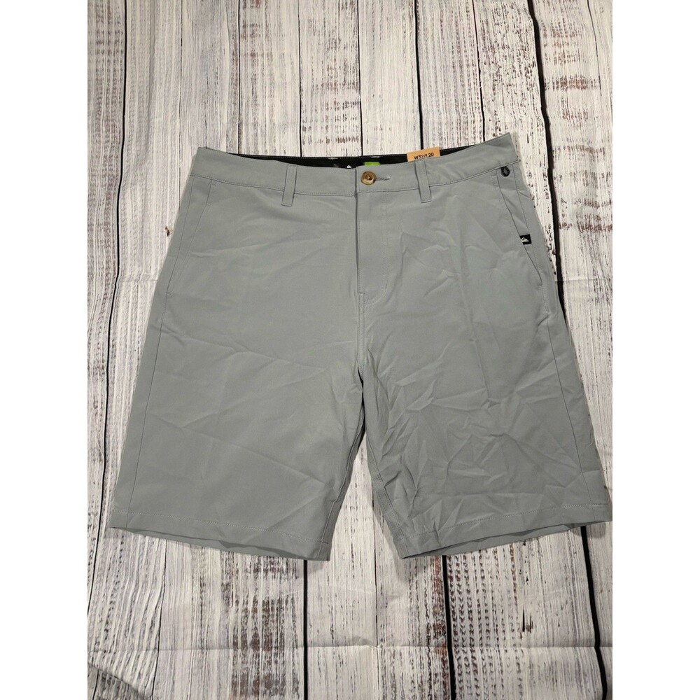 Quicksilver Amphibian Shorts Dryflight Technology Gray Mens Size W32/L20